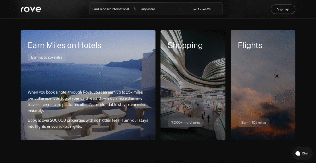 Rove miles - Flights, Hotels, Shopping