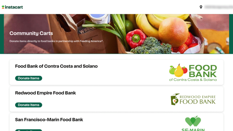 Read more about the article Turn Your Chase Card Instacart Credits Into Food Bank Donations (Here’s How)